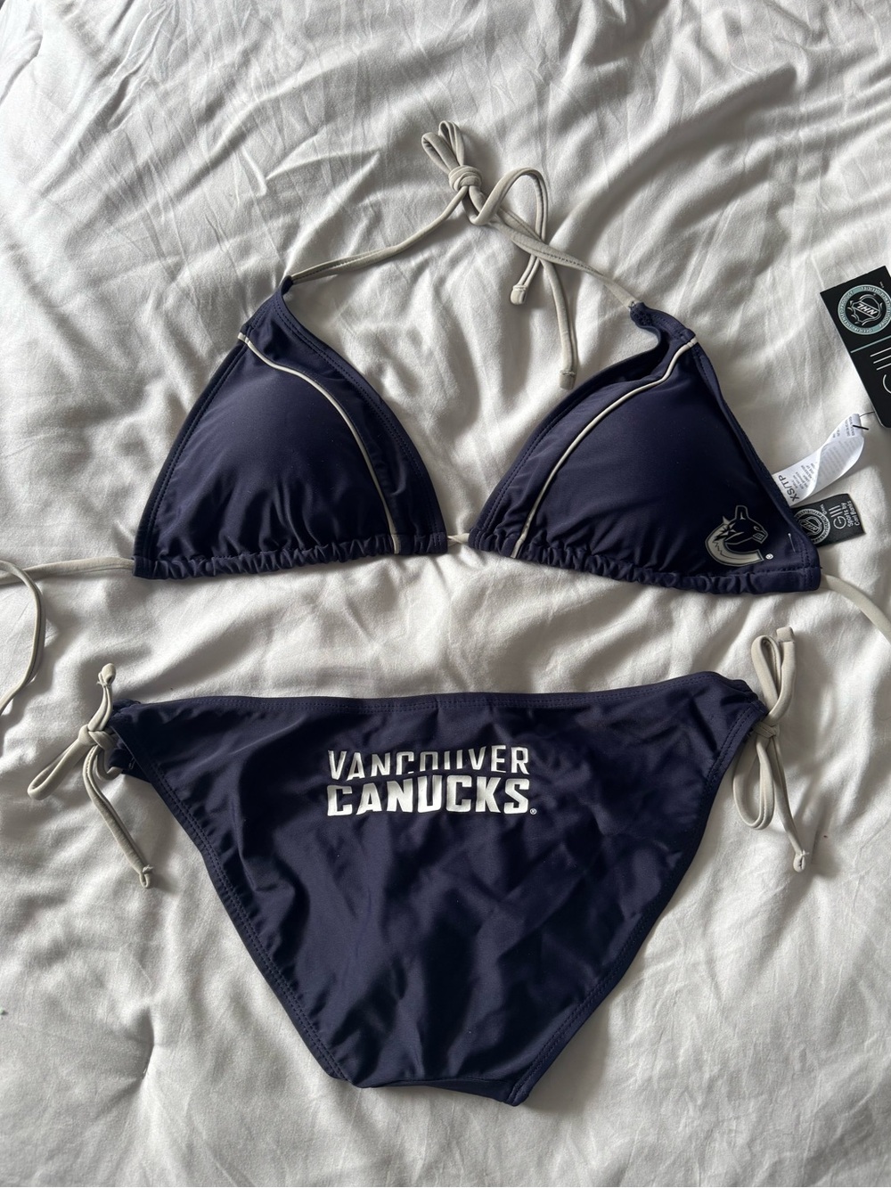 NHL Vancouver Canucks Bikini set Size XS
